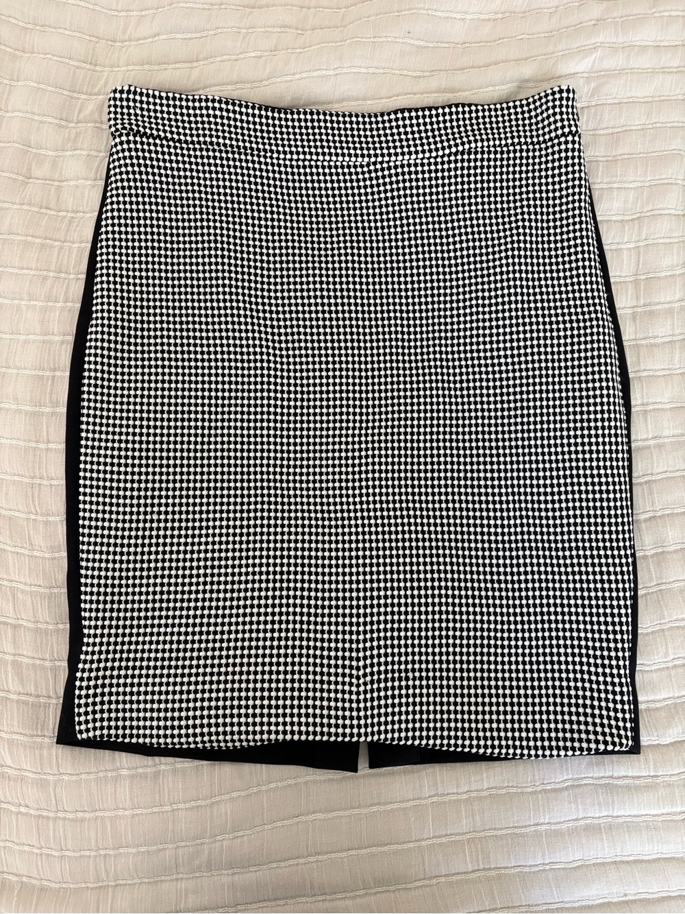 L’Agence Pencil Skirt Black White Tweed Like Office Women’s Size 10